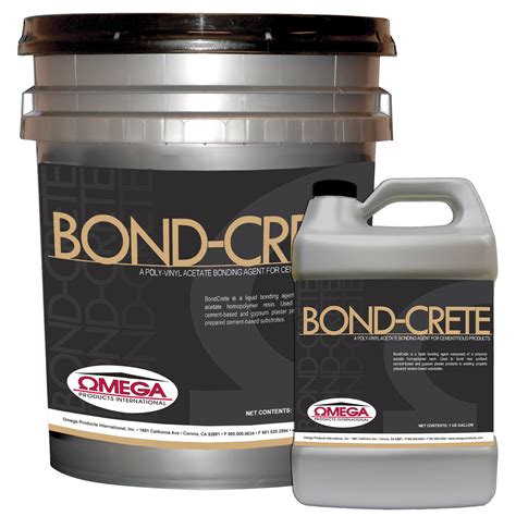 omega bondcrete.